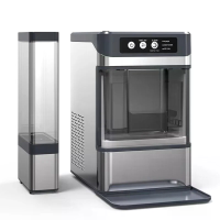 [EU Direct] Novulife YH4028 Nugget ijsmaker Countertop 5 10Min Fast Ice Making Machine Self Cleaning Chewable Pellet Ice