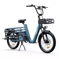 [EU Direct] ONESPORT OT01 Elektrische Fiets 48V 27AH Batterij 650W Motor Topsnelheid 25KM/H 20 inch banden 25KM Max snel