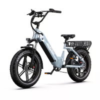 [EU DIRECT] ONESPORT OT08 Elektrische Fiets 48V 18Ah Batterij 500W Motor 20*4.0Inch Fat Tires 80 90KM Actieradius 120KG