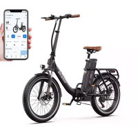 [EU DIRECT] Onesport OT16 2 Elektrische fiets, 48V 17AH accu, 250W motor, topsnelheid 25 KM/U, Bluetooth compatibel voor