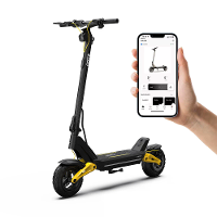 [EU Direct] OOTD S10 Elektrische Scooter 48V 20AH Batterij 1400W Motor Aanbevolen Topsnelheid 25KM/H 10inch Banden 70KM