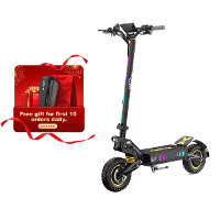 [EU Direct] OOTD T10 Pro Elektrische Scooter 52V 23.4Ah Batterij 1300W*2 Dual Motors Aanbevolen Topsnelheid 25KM/U 11inc