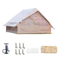 [EU Direct] Opblaasbare Camping Tent Eenvoudige Opzet Waterproof Winddicht Buitenzelfdragende Opblaas Tent Draagbaar Hui