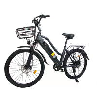 [EU Direct] ORLMS STADSE BAKFIETS Elektrische Fiets 48V 15AH Batterij 500W Motor 26 inch Banden 55KM Max Bereik 150KG Ma