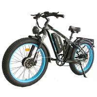[EU DIRECT] ORLMS V3 Elektrische Fiets 60V 25Ah Batterij 1000W*2 Dual Motoren Aanbevolen Topsnelheid 25KM/H 26inch Bande