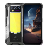 [EU Direct] Oukitel WP100 Plus AI 33000mAh 66W snelladen 36GB 512GB 64MP camera 1200 lumen kampeerlicht 6,8 inch Android