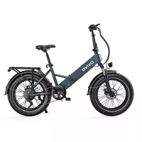 [EU DIRECT] OVIVO C1 PRO Elektrische Fiets 36V 10.4Ah Accu 250W 20inch Banden 52KM Actieradius 120KG Max. Draagvermogen