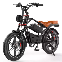 [EU Direct] OVIVO HYPER GO Elektrische fiets 48V 20Ah batterij 250W BAFANG motor Topsnelheid 25KM/U 20*4.0 Inch banden h