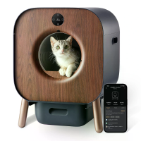 [EU Direct] PAWBBY zelfreinigende kattenbak met grote capaciteit, slim met afstandsbediening via app, gegevens bijhouden