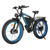 [EU DIRECT] PHILODO H8 Elektrische Fiets 48V 26Ah Batterij 1000W*2 Dual Motoren 26 inch Banden 60 100KM Maximaal Bereik