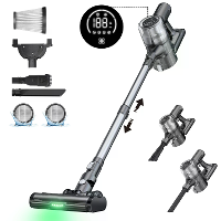 [EU Direct] Proscenic P13 Snoerloze Stofzuiger, 35Kpa Zuigstokstofzuiger met LED display, Vertect licht, Max 45 minuten