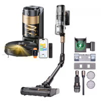 [EU Direct] Proscenic P20 OnePass draadloze kruimeldief (handstofzuiger) en Q20 Plus robotstofzuiger combinatie compleet