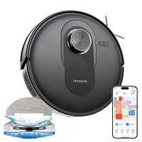[EU Direct] Proscenic Q8 Robotstofzuiger en Mop Combo, 4200 Pa Zuigkracht, LiDAR Navigatie, 200 minuten Werktijd, Automa