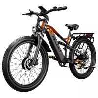 [EU DIRECT] PULUMA PE86 PRO Elektrische Fiets 48V 20Ah SamsungAccu 500W*2 Duale Motoren 26inch Banden Koppel Sensor 150K
