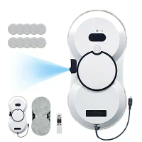 [EU Direct] PuRuiKai HCR 10 Raamreinigingsrobot Automatische Reinigingsmachine Voor Ramen Met Waterspray Glasreiniger Me