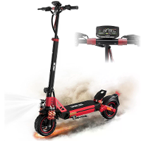 [EU DIRECT] RCB D5 Elektrische Scooter met ABE Wegenkeuring 48V 20.8Ah Accu 500W Motor 10inch Banden 90 100KM Maximale A