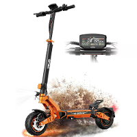 [EU DIRECT] RCB D7 Elektrische Scooter met ABE Weggoedkeuring 500W Motor Topsnelheid 20KM/U 48V 20.8AH Batterij 10 inch