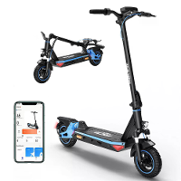 [EU DIRECT] RCB R10S Elektrische Scooter 48V 16.8Ah Accu 500W Motor 10 inch Banden 50KM Maximale Actieradius 120KG Maxim