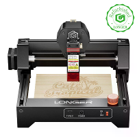 [EU Direct] Refurbished LONGER RAY5 Mini 3.5W Laser Engraving Machine High Speed 12000mm/min Precision 0.04Mm Laser Engr