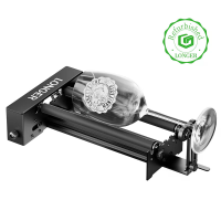[EU Direct] Refurbished LONGER Roller Kit 360° Rotary Engraving Accessory Height Adjustable Wide Compatibility for Cylin