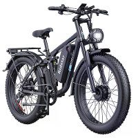 [EU Direct] Ridstar E26 PRO Elektrische Fiets 48V 23Ah Batterij 1000W*2 Dubbele Motoren Aanbevolen Topsnelheid 25KM/H 26
