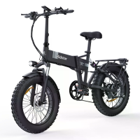 [EU DIRECT] Ridstar H20 Elektrische Fiets 48V 15AH Batterij 1000W Motor 20*4.0Inch Banden 60 80KM Maximaal Bereik 150KG
