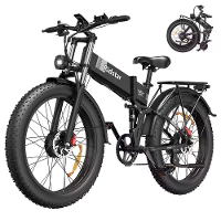 [EU DIRECT] Ridstar H26 PRO Elektrische fiets 48V 20AH batterij 1500W*2 dubbele motoren Aanbevolen topsnelheid 25KM/U Sh