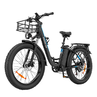 [EU Direct] Ridstar MN26 Elektrische Fiets 48 20AH Accu 750W Motor Aanbevolen Topsnelheid 25KM/H 26*4.0Inch Band 90KM Ma