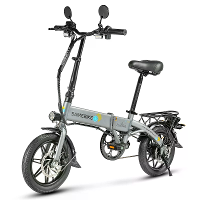 [EU DIRECT] SAMEBIKE YINYU14 Elektrische Fiets 36V 7.8AH 250W Motor 14 Inch Banden Elektrische Fiets 30km Bereik Max Bel