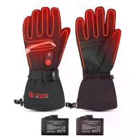 [EU Direct] SAVIOR HEAT S66B Gefkevette Handschoenen voor heren en vrouwen, 7.4V oplaadbare elektrische verwarmingshands