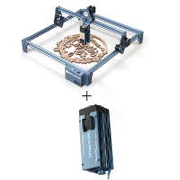 [EU Direct] SCULPFUN S9 Lasergraveermachine Hoogprecisie 410x420mm Graveergebied Hout Acryl Snijmachine met IR 2 1064nm