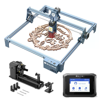 [EU Direct]SCULPFUN S9 Pro 10W Lasergraveermachine Optionele Bundel met TS1 3,5 inch Lasergraveer Touchscreen of RA Pro