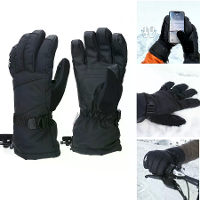 [EU Direct] Sefzone Unisex Touch Screen Winter Ski handschoenen Winddichte fiets handschoenen volledig vinger waterdicht