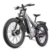 [EU Direct] Shengmilo S600 PRO Elektrische fiets, 48V 25Ah accu, 2x1000W dubbele motoren, aanbevolen topsnelheid 25 km/u