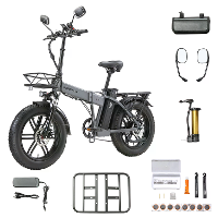 [EU DIRECT] SINOHON A20 Elektrische Fiets 48V 18AH 1000W Motor Aanbevolen Topsnelheid 25KM/H 20inch 80 100KM Maximale Ac