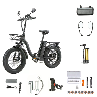 [EU DIRECT] SINOHON B20 Elektrische Fiets 48V 15AH 750W Motor 20inch 80 100KM Max Bereik 150KG Max Belasting Elektrische