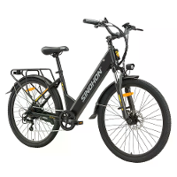 [EU DIRECT] SINOHON EM300 Elektrische Fiets 36V 15Ah 250W Motor Aanbevolen Topsnelheid 25KM/H 26 Inch Banden 100km Max B