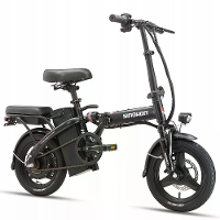 [EU DIRECT] SINOHON M3 Elektrische Fiets 48V 10.4Ah Batterij 500W Motor Aanbevolen Topsnelheid 25KM/H Vouwmopet Fiets 14