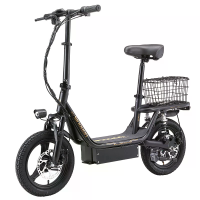 [EU DIRECT] SINOHON SK14 Elektrieke Fiets 36V 10.4Ah 250W (Piek 400W) Motor Aangeraden Topsnelheid 25KM/U 14  inch Pneum