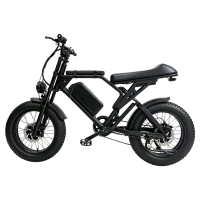 [EU Direct] SMLRO F4 Elektrische fiets, 52V 25Ah accu, 500W*2 motoren, aanbevolen topsnelheid 25KM/U, dubbele hydraulisc