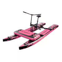 [EU Direct] Spatium Opblaasbare Waterfiets 2.0 Draagbare Vissend Trappend Bootje Opblaasbare Trappend Boot, Zee Rijden