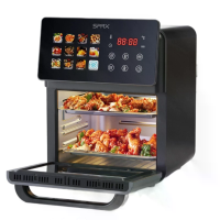 [EU Direct] SPRX BW 9012D 1350W Airfryer Oven 9,5L Grote capaciteit 2 niveaus koken 12 voorinstellingen 360° Luchtstroom