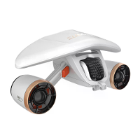[EU Direct] Sublue WhiteShark Mix/Mix Pro Onderwaterscooter met Smartphone Camera Bevestiging,2 Versnelling Dubbele Moto