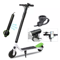[EU DIRECT] SUNNIGOO ES2 Elektrische Scooter 36V 12.8Ah Batterij 250W Motor 8.5Inch Massieve Banden 40 60KM Maximaal Ber