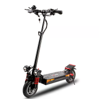 [EU DIRECT] SUNNIGOO X4 Elektrische Scooter 48V 17.5Ah Batterij 800W*2 Dubbele Motoren 10inch Luchtbanden 60 70KM Max Be