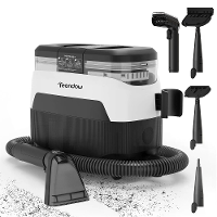 [EU Direct] Teendow C6 MAX Draagbare Tapijt Cleaner Stofzuigers 1650W 12Kpa Multifunctionele Hoge Temperatuur Stoom Tapi
