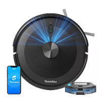 [EU Direct]Upgrade Teendow D10S 2 in 1 Robotstofzuiger 5000Pa Sterke Zuiging, 260ml Watertank, Slimme Navigatie Huisdier