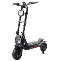 [EU DIRECT] TEEWING Mars XTR Elektrische Scooter 45Ah 72V 3000W *2 Dual Motor 11 inch Opvouwbare Bromfiets Elektrische S