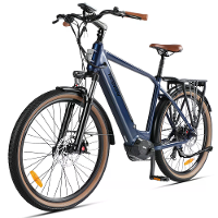 [EU DIRECT] TESWAY C0MET M Elektrische Fiets 48V 14AH 500W Middelmotor 27.5 Inch 65 80KM Max Bereik 150KG Max Last Elekt