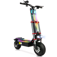 [EU DIRECT] Tifgalop K8 Elektrische Scooter 60V 36Ah 3000W*2 Dubbel Motor Aanbevolen topsnelheid 25 KM/U 12 inch tubeles